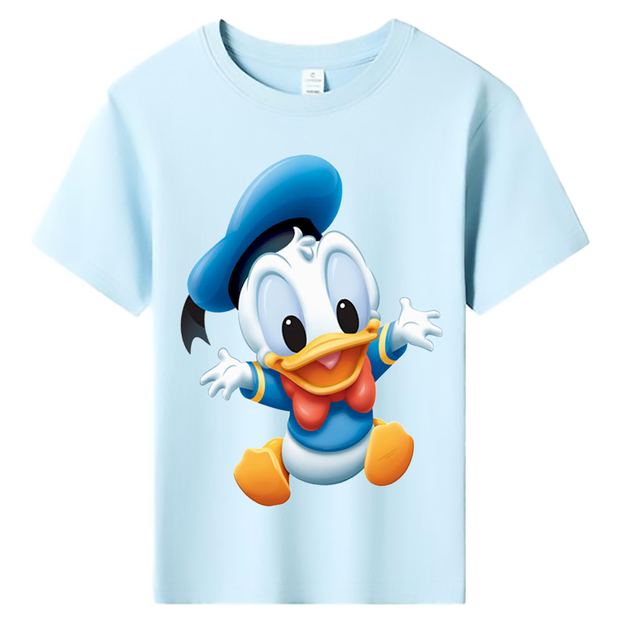 ミッキーマウス Mickey Mouse 綿100％キッズTシャツ（フロントプリント）